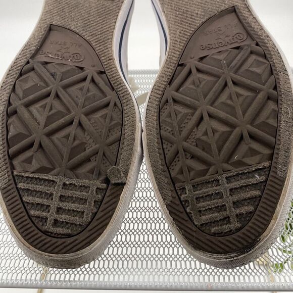 Converse Chuck Taylor All Stars Low Top Lace -Up Canvas Sneakers Cream Size 7 - Picture 10 of 11